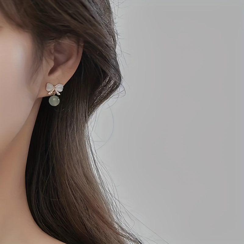 Bow Women's Ear Studs for Daily & Wedding Wear